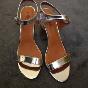 Cathy Jean Silver Heels